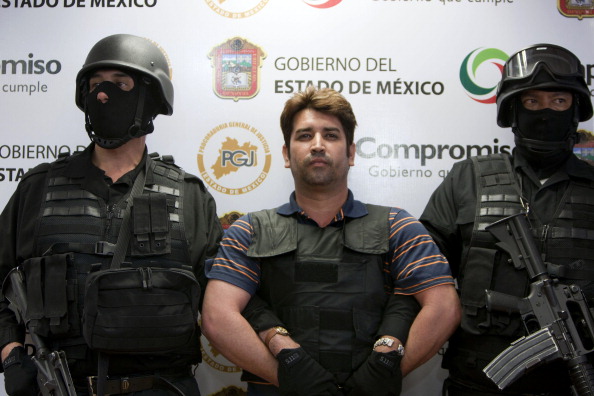 Наркокартель «Рука з очима» Оскар Гарсіа Монтойя, більше відомий як Ель Компейіто (El Compayito), що обезголовив 600 осіб. Фото: Mario Vazquez/Getty Images