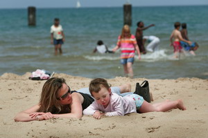 Брать ли ребенка к морю? Фото: Scott Olson/Getty Images