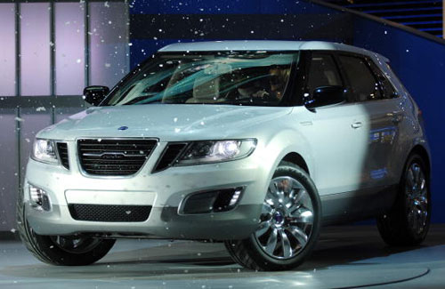 Saab 9-4x. Фото: AFP/Getty Images