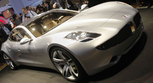 Fisker Karma. Фото: AFP/Getty Images