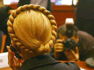 Прем'єр-міністр України Юлія Тимошенко закликала Росію дотримуватись домовленостей про поетапне зростання цін на газ. Фото:DOMINIQUE FAGET/AFP/Getty Images