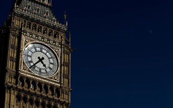 Лондонский Биг Бен вчера отметил свой день рождения, прославленной достопримечательности исполнилось 150 лет со дня начала работы. Фото: Getty Images