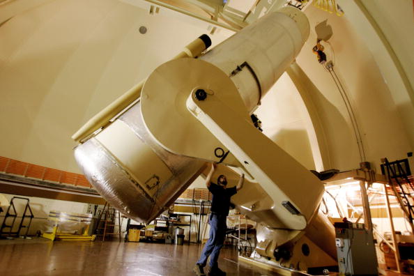 Система американских телескопов «Алена» Института поиска внеземных цивилизаций (SETI). Фото: Sandy Huffaker/Getty Images