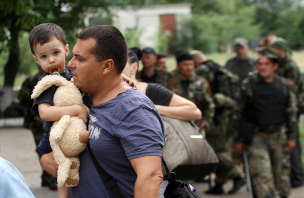 Луганськ, 2 червня 2014 р. Фото: SERGEY GAPON/AFP/Getty Images