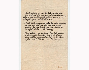 Рукопись песни Джона Леннона выставлена на торги. Фото с сайта images.businessweek.com