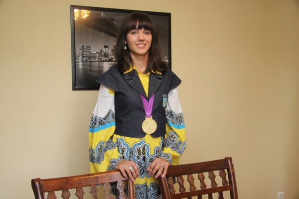 Українка Наталія Довгодько завоювала золото на Універсіаді 2013. Фото: Наталія Довгодько/vk.com