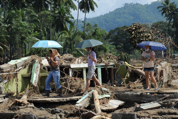 В результате шторма на Филиппинах погибли более 650 человек. Фото: TED ALJIBE/AFP/Getty Images 