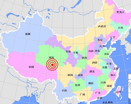 Землетрясение силой 7,1 балла произошло провинции Цинхай. 14 апреля 2010 год