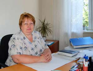 Завідувачка відділенням гігієни харчування Київської обласної санітарно-епідеміологічної станції, Валентина Ніколаєць. Фото: Володимир Бородін/Велика Епоха