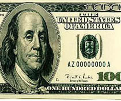 Банкнота із зображенням Бенджаміна Франкліна. Фото: Newsmakers