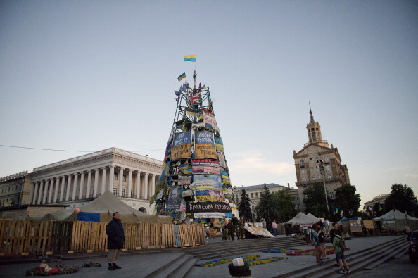 Майдан Незалежності 14 червня 2014 року у Києві, Україна. Фото: Michael Gottschalk/Photothek via Getty Images