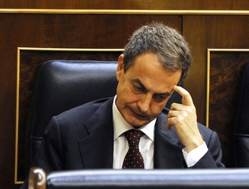 Председатель правительства Испании Хосе Луис Родригес Сапатеро. Фото: DOMINIQUE FAGET/AFP/Getty Images