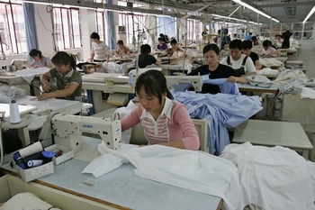 Текстильная промышленность в Китае стоит на пороге кризиса. Фото: Getty Images