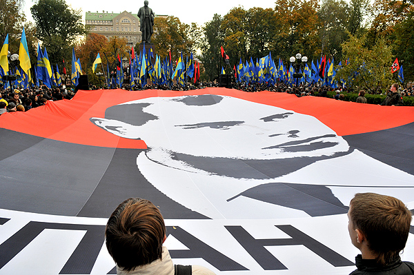 Марш за визнання УПА пройшов у Києві 14 жовтня 2010 року. Фото: Володимир Бородін / The Epoch Times
