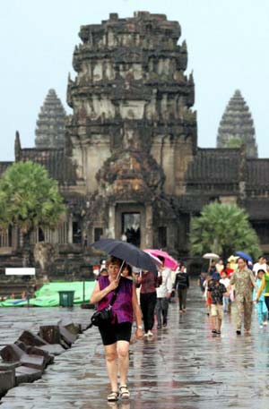Ангкор Ват. Фото: PORNCHAI KITTIWONGSAKUL/AFP