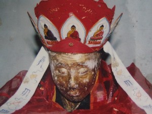 Тіло вищого ченця Ляо Чжена, який помер 230 років тому, не розклалося. Фото: Велика Епоха