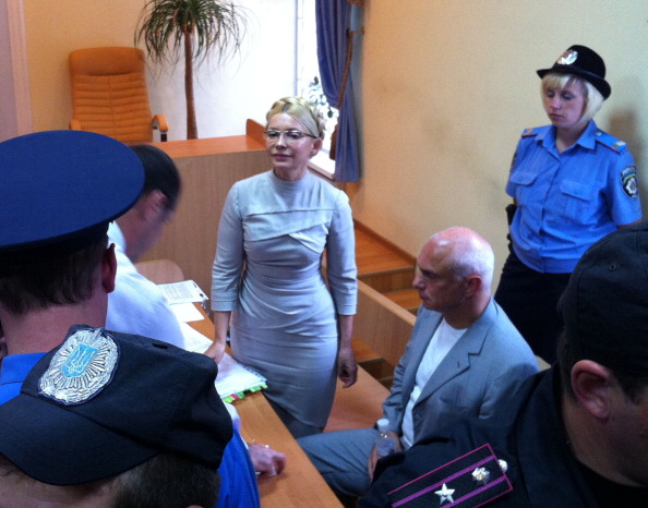 За Тимошенко и других лидеров оппозиции вступились нобелевские лауреаты. Фото: Getty Images