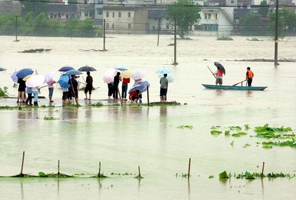 Райони, що постраждали від злив. Фото з epochtimes.com