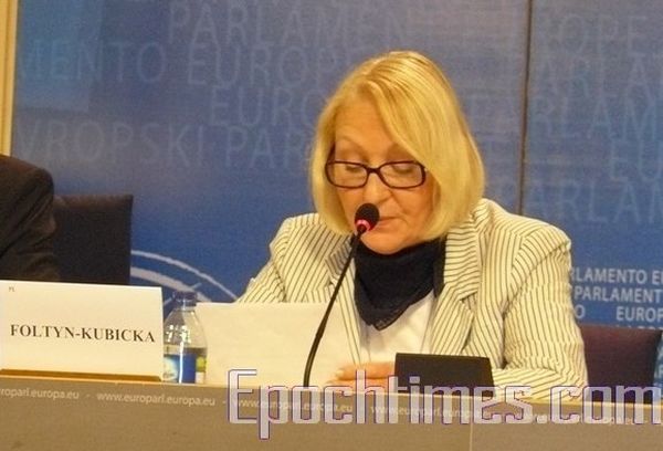 Ханна Фолтин-Кубиска (Hanna Foltyn-Kubicka) – польский член Европейского Парламента, представитель Европейского союза, членом Комиссии по иностранным делам. Фото: Ли Цзы/ The Epoch Times