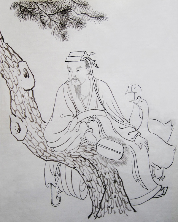 Ван Січжи: бог каліграфії. Ілюстрація: Джейд/Велика Епоха