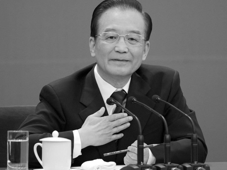 Китайский премьер Вэнь Цзябао.Фото: Lintao Zhang/Getty Images