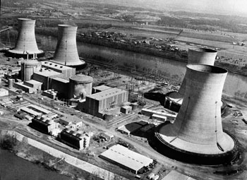 Три Майл Айленд АЭС 28 марта 1979 года. Фото: AFP/Getty Images