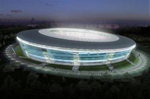 «Донбасс Арена» — один из стадионов, где будут проходить матчи Евро-2012. Фото: 2012ua.net