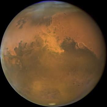Учені нещодавно виявили наскальні утворення, які можуть містити копалини останки життя на Марсі. Фото з сайту epochtimes.ru