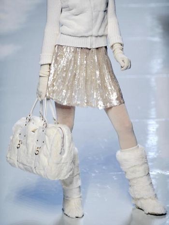 Тиждень моди в Мілані: Нові колекції жіночого одягу осінь-зима 2008/2009. Фото: AFP / Getty Images 