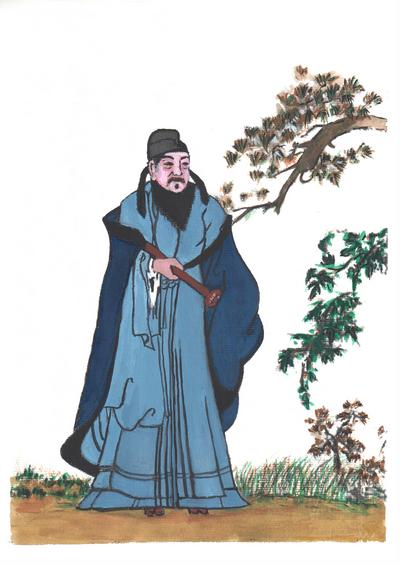 Вей Чжен — чесний та відвертий радник імператора Тайцзуна. Ілюстрація: Kiyoka Chu