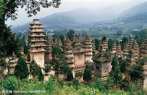 Ліс пагод монастиря Шаолінь (Талін). Фото: nipic.com