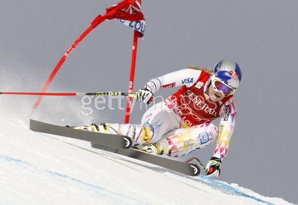 Ліндсі Вонн на на трасі. Фото: Getty Images Sport