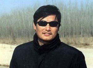 Г-н Чень Гуанчень, слепой борец за права человека из провинции Шаньдун, Китай. Фото: Великая Эпоха
