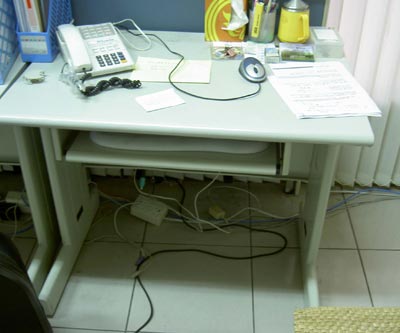 Из офиса The Epoch Times были украдены все компьютеры. Фото: Чжо Лифан The Epoch Times