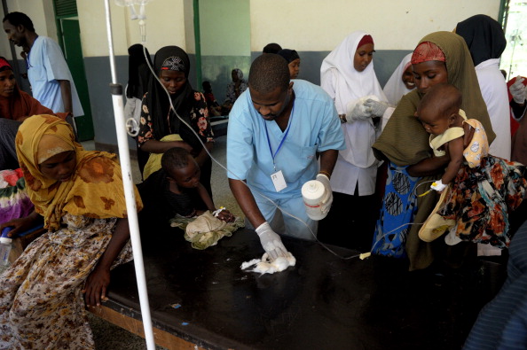 Спалах холери було раніше зафіксовано в Сомалі влітку 2011 року. Фото: ROBERTO SCHMIDT/AFP/Getty Images