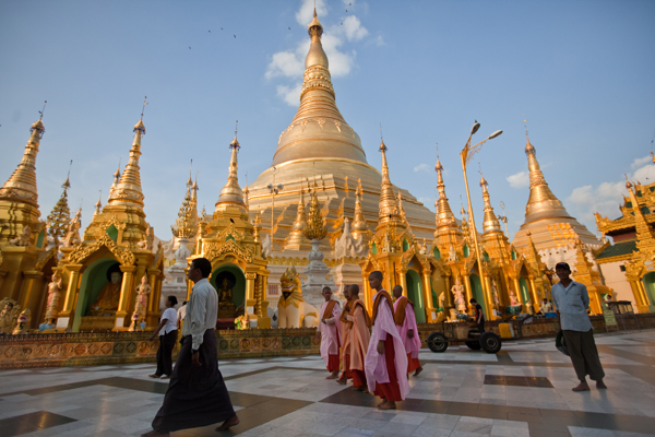 Пагода-ступа Шве Дагон, М'янма. Фото: DRN / Getty Images