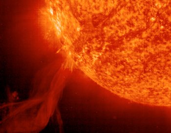 Очікуваний на Сонці спалах за своєю силою може перевершити все, що було в останні роки. Фото: SOHO /ESA /NASA /Getty Images