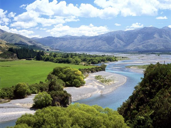Виды Новой Зеландии (New Zealand). Фото: Клипарт