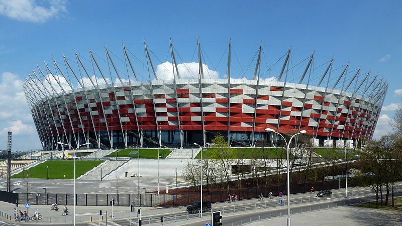 Национальный стадион в Варшаве. Фото: Przemysław Jahr