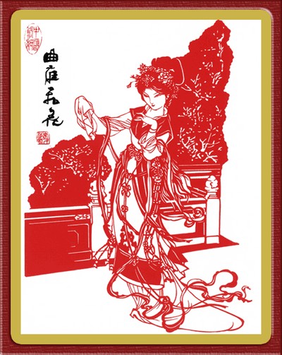 Мистецтво «цзянчжи». Картини, вирізані з паперу. Фото з secretchina.com 