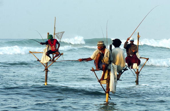 Особенности Шри Ланкийской рыбалки. Фото: LAKRUWAN WANNIARACHCHI/AFP/Getty Images