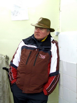 Головний тренер збірної санного спорту Латвії Петеріс Цирманіс. Фото: Анатолій Поліщук