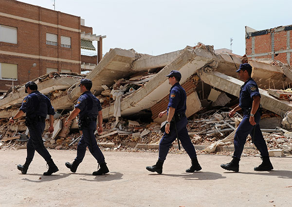 Землетрясения в Лорке, Испания. Фото: Jasper Juinen/Getty Images