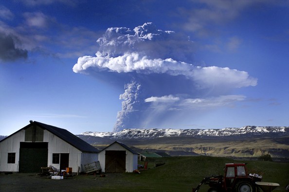 Один з активних вулканів Ісландії Грімсвотн. Фото: Getty Images