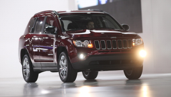 Jeep Compass. Фото: GEOFF ROBINS/AFP/Getty Images