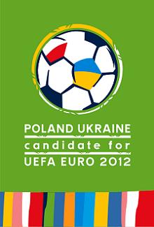 Емблема спільної заявки Польщі й України на проведення чемпіонату Європи 2012 року.