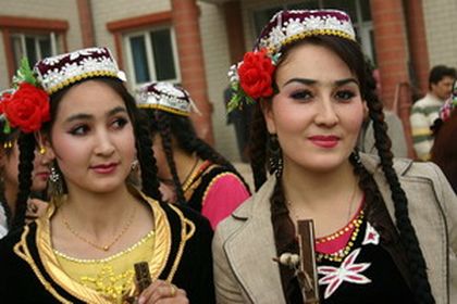 Уйгурские женщины. Фото с aboluowang.com