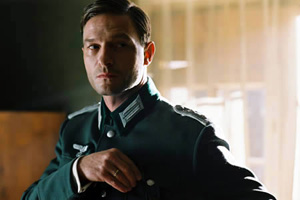 Томас Кречман у ролі капітана вермахту Вільма Хозенфельда. Кадр із фільму «Піаніст»