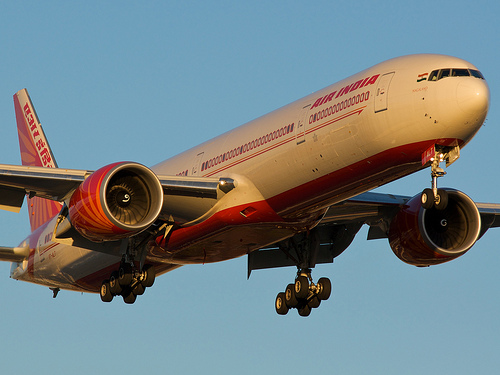 Літак авіакомпанії Air India. Фото: BriYYZ/flickr.com