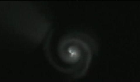 Стоп-кадр з відео про «НЛО» в Ізраїлі. Фото: newsru.co.il